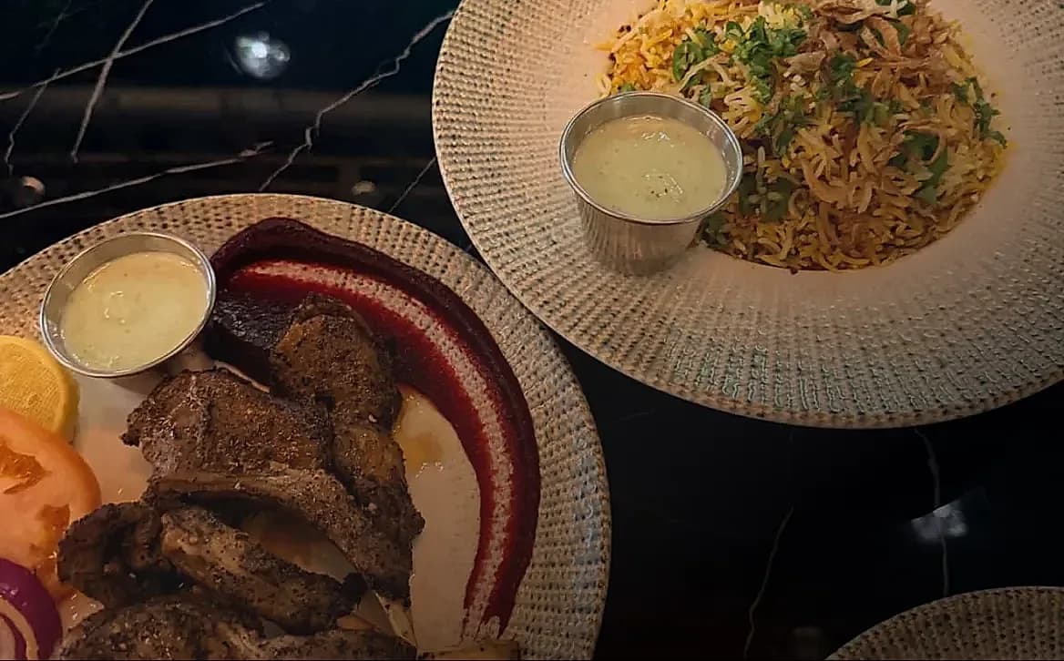 Traditional Pakistani recipes with refined plating at Saahil