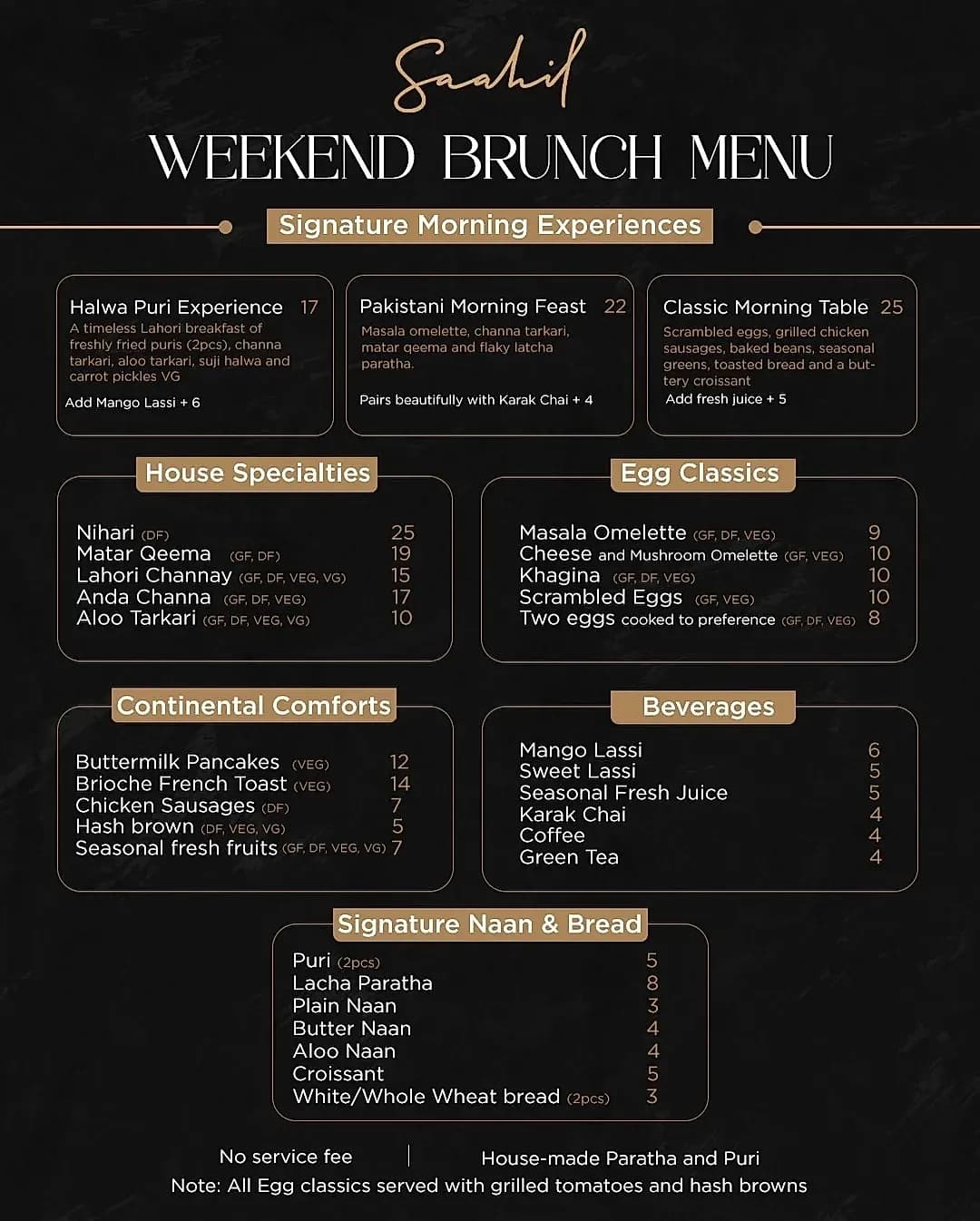 Saahil's Weekend Brunch Menu – A Spread Worth Waking Up For restaurant story