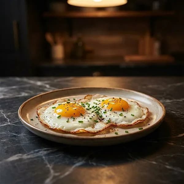 Two Eggs Cooked To Preference